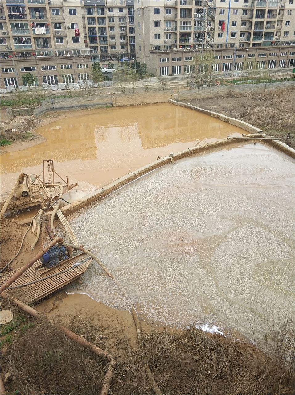 绥棱沉淀池淤泥清理-厂区废水池淤泥清淤